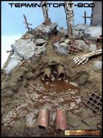 Terminators T-800 (Terminator) Custom Diorama / Playset