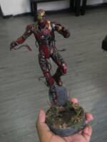 Zombie Iron Man (Mysterio Illusion) Far Frome Home (Marvel Legends) Custom Action Figure [2024 upgrade custom stand]