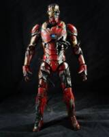 Zombie Iron Man (Mysterio Illusion) Far Frome Home (Marvel Legends) Custom Action Figure [His articullation does not make any paint rub.]