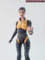 Negasonic Teenage Warhead (Deadpool 2) (Marvel Legends) Custom Action Figure [Negasonic Teenage Warhead custom figure flipping the bird]