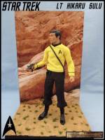 LT Hikaru Sulu with 2 in 1 Dio (Star Trek) Custom Diorama / Playset