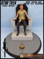 James T Kirk, Mirror Universe (Star Trek) Custom Diorama / Playset