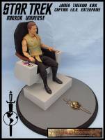 James T Kirk, Mirror Universe (Star Trek) Custom Diorama / Playset