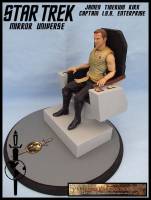 James T Kirk, Mirror Universe (Star Trek) Custom Diorama / Playset