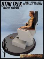 James T Kirk, Mirror Universe (Star Trek) Custom Diorama / Playset