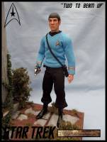 "Two to beam up" (Star Trek) Custom Diorama / Playset
