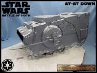 at-at down (Star Wars) Custom Diorama / Playset