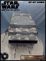 at-at down (Star Wars) Custom Diorama / Playset