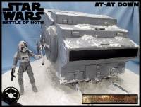 at-at down (Star Wars) Custom Diorama / Playset
