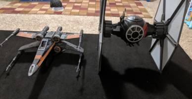 Poe Inspired 1:12 XWing (Star Wars) Custom Vehicle