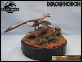 Dimorphodon (Jurassic Park) Custom Diorama / Playset