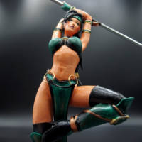 Custom Figurine Jade - Mortal Kombat Armageddon (Mortal Kombat) Custom Miniature / Figurine