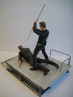 T-800 vs T.1000 (Terminator) Custom Diorama / Playset