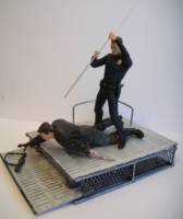 T-800 vs T.1000 (Terminator) Custom Diorama / Playset