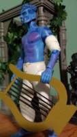 Clive Barker's Nightbreed blue-skinned musician (Horror) Custom Action Figure