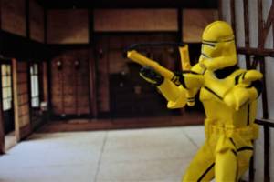 Bruce Lee Storm Trooper (Star Wars Clone Wars) Custom Action Figure