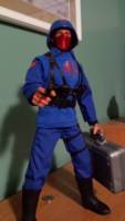 GI JOE Classic Style Scar-Face Cobra Officer (G.I. Joe) Custom Action Figure