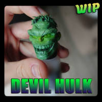 Immortal Hulk (Marvel Legends) Custom Action Figure