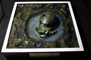 Gundam Exceed MS-06 Zaku II Head diorama (Gundam) Custom Diorama / Playset