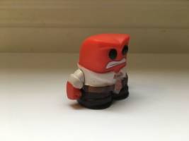 Anger Mini Funko Pop (Funko Pop!) Custom Miniature / Figurine [Angled]