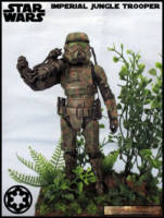 Imperial Jungle Trooper (Star Wars) Custom Diorama / Playset