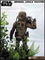 Imperial Jungle Trooper (Star Wars) Custom Diorama / Playset