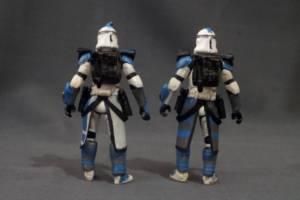 Arc Troopers Fives & Echo (Star Wars Clone Wars) Custom Action Figure