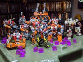 Junkion W'rex (Transformers) Custom Action Figure [Junkion Team - Scrappers]