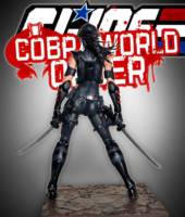 4” Dawn Moreno aka Lady Snake Eyes (G.I. Joe) Custom Action Figure