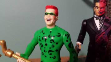 Batman Forever Riddler Jim Carrey (Batman - Movie Style) Custom Action Figure