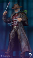 Old Man Logan with Baby Hulk (Marvel Legends) Custom Action Figure