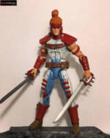 Shatterstar v3 (Marvel Legends) Custom Action Figure