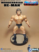 Wonderbread He-Man v2 (Masters of the Universe) Custom Action Figure