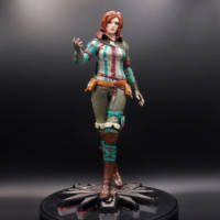 Triss Merigold Custom Figure The Witcher - 2 (Witcher) Custom Miniature / Figurine