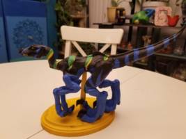 Alpha Raptor based on original chaos effect design. (Jurassic Park) Custom Action Figure