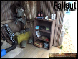 Vault Dweller shack (Fallout) Custom Diorama / Playset