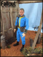 Vault Dweller in leather armour (Fallout) Custom Action Figure