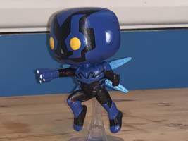 Blue Beetle Custom Funko POP (Funko Pop!) Custom Miniature / Figurine