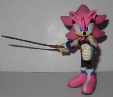 Lucy the Hedgehog (Sonic) Custom Action Figure