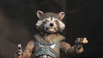Rocket Raccoon - Marvel Legends Repaint (Marvel Legends) Custom Action Figure
