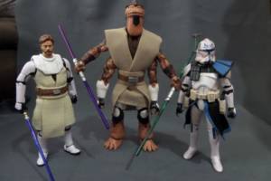 Jedi General Pong Krell (Star Wars Clone Wars) Custom Action Figure