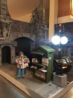 Gotham Plaza Gotham City (Batman - New Animated Series) Custom Diorama / Playset [Bullock at the newsstand]