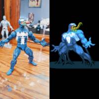 Mvc2 venom (Marvel vs Capcom) Custom Action Figure
