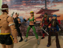 Sonya Blade (Mortal Kombat) Custom Action Figure [Heres comes a new challenger]