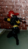 Black Widow - Sniper Mode (Marvel Universe) Custom Action Figure