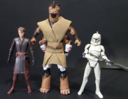 Pong Krell Jedi General (Star Wars Clone Wars) Custom Action Figure