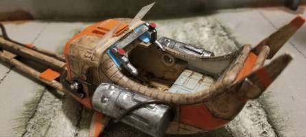 Swoop Bike (Star Wars Clone Wars) Custom Vehicle