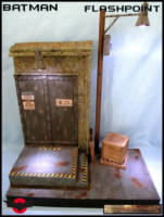 Derelict Warehouse for Flashpoint Batman (Batman) Custom Diorama / Playset