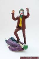 Joker (Arthur Fleck) (Batman) Custom Action Figure [Joker (Arthur Fleck) custom action figure dancing on Jared Leto Joker]