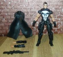 Punisher with removable coat (Marvel Universe) Custom Action Figure